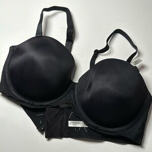 AMBRIELLE 42D MULTIWAY STRAPLESS CONTOUR UNDERWIRE WOMEN BRA #76220-3 BLACK